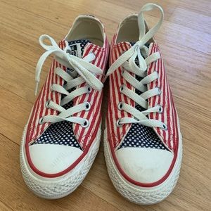 American flag converse